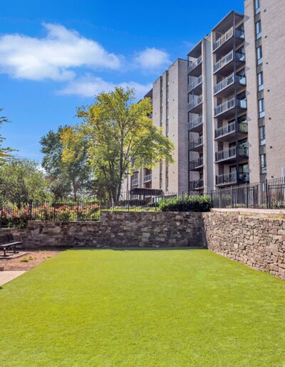 Luxury Apartment Building Exterior View