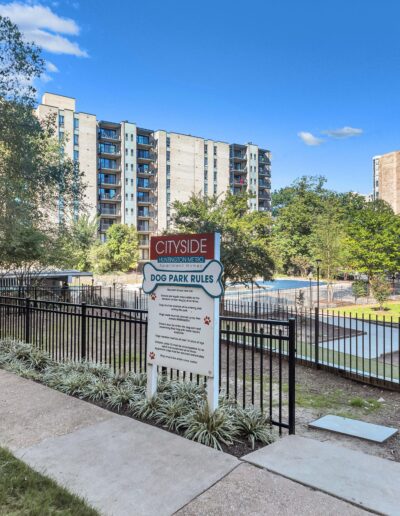 Modern Luxury Apartment Building Exterior View in Huntington Metro Area